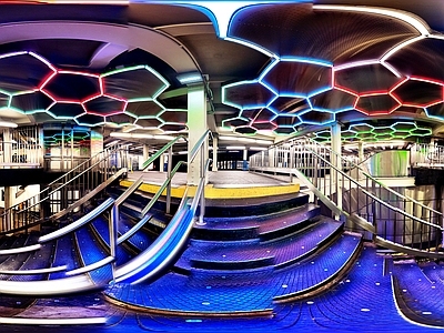 现代室内HDR