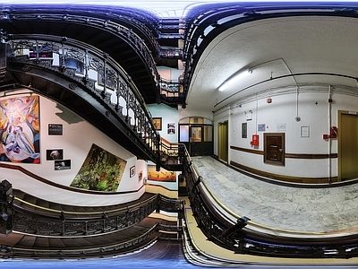 现代室内HDR