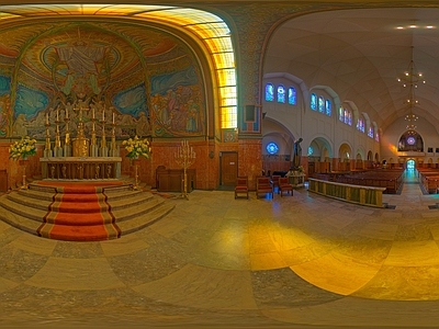 现代室内HDR