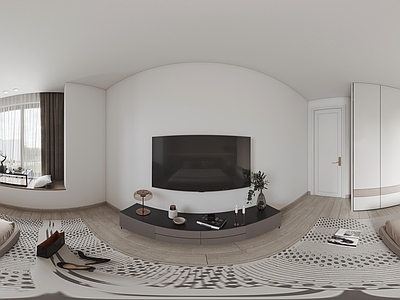 现代室内HDR