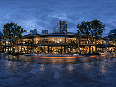 现代城市HDR