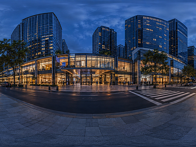现代城市HDR
