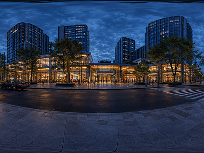 现代城市HDR