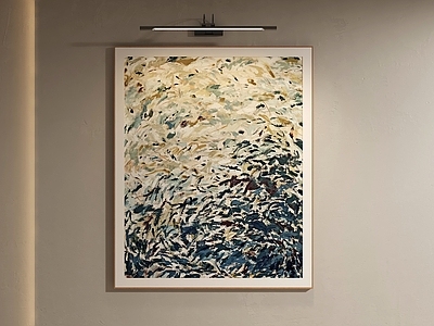 侘寂抽象挂画 肌理抽象油画 侘寂色块装饰画