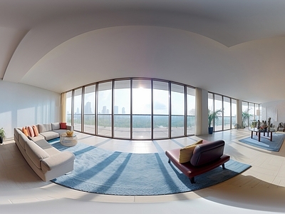 现代室内HDR
