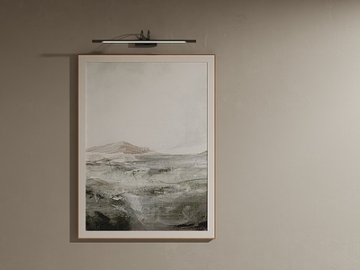 侘寂油画 手绘装饰画 肌理画 抽象画