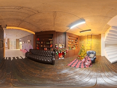 现代室内HDR