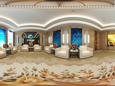 现代室内HDR