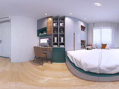 现代室内HDR