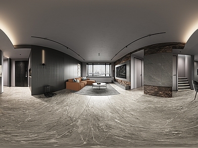 现代室内HDR