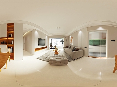 现代室内HDR