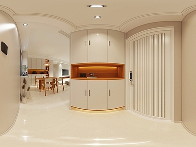 现代室内HDR