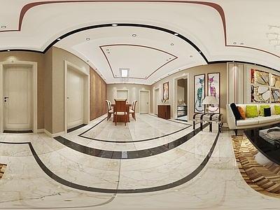 现代室内HDR