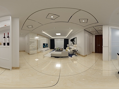 现代室内HDR