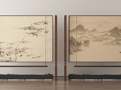 新中式屏风 新中式屏风