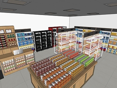 现代简约便利店