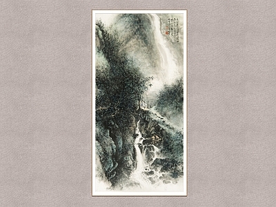 中式山水画 黎雄才 岭南画派 岭南山水
