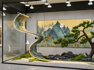 中式艺术展厅