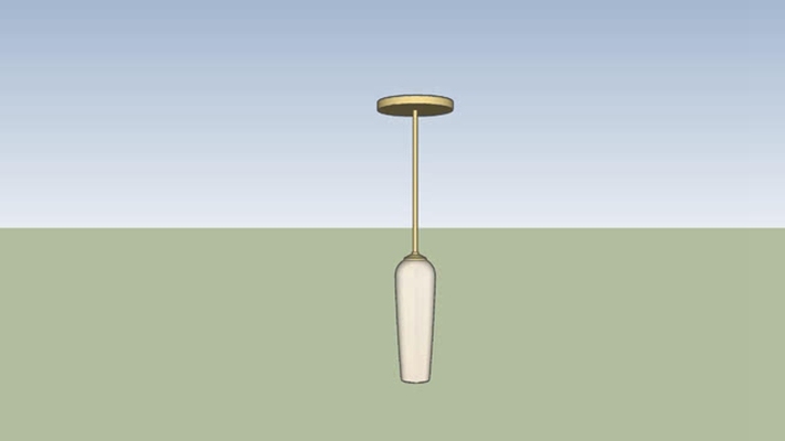 吊灯 草图大师模型