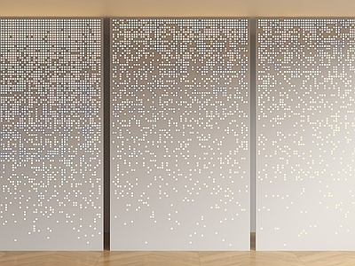 极简冲孔板 渐变孔板 冲孔板 穿孔护墙板 发光冲孔板 镂空板