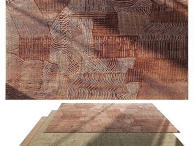 现代毛绒地毯