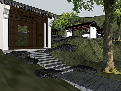 中式古建古建筑