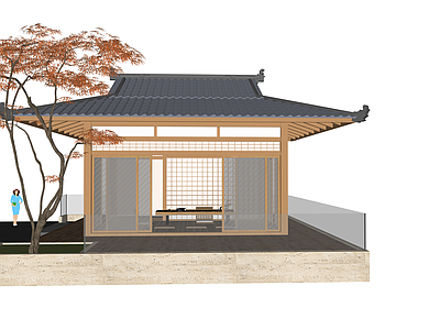 日式古建筑