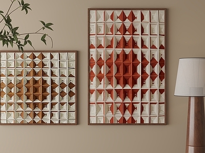 中古风组合画 侘寂组合画