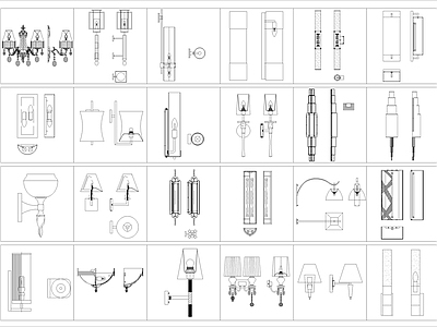 灯具图库