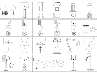 灯具图库