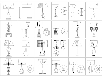 灯具图库