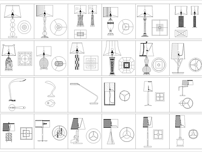 灯具图库