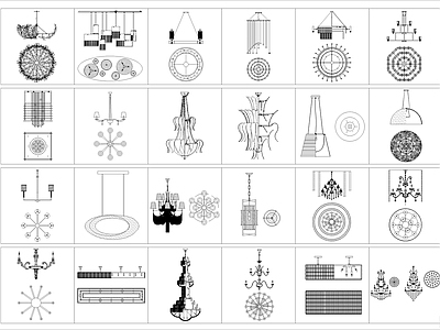 灯具图库
