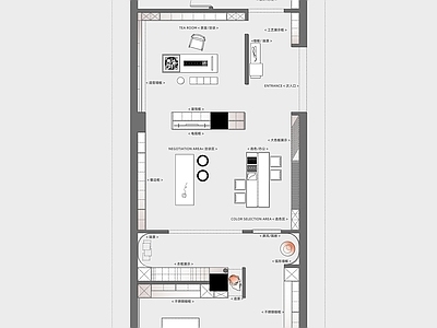 家具展厅 居然之家木作展厅 木作展厅 定制门店 木作定制门店 展厅
