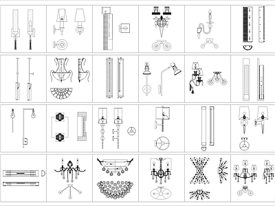 灯具图库