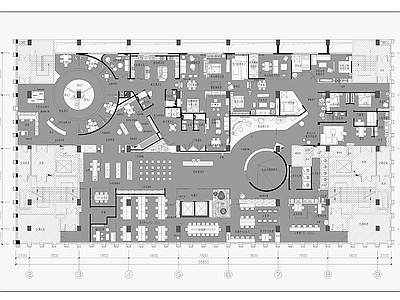 家具展厅 建材家居展厅 家具展厅平面图 建材家具定制平面