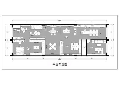家具展厅 全屋定制家具展厅 建材家居展厅 家具展厅平面图 建材家具定制平面