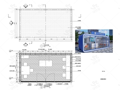 其他公共建筑 城市驿站 成品移动驿站