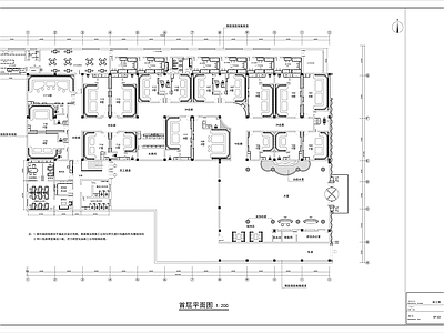 KTV 某KTV一层平面 天花图