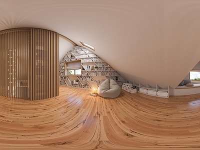现代室内HDR