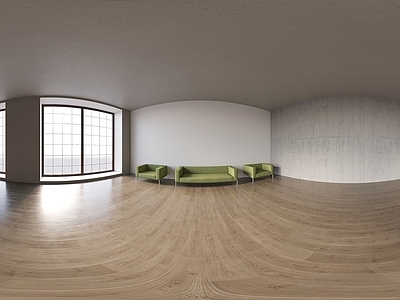 现代室内HDR