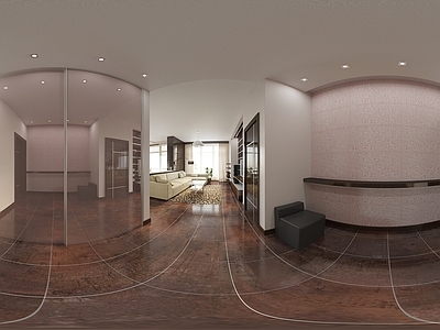 现代室内HDR