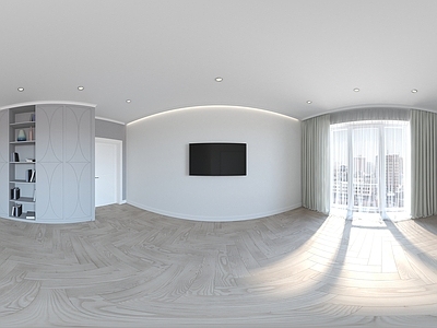 现代室内HDR