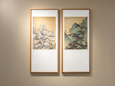 新中式山水画