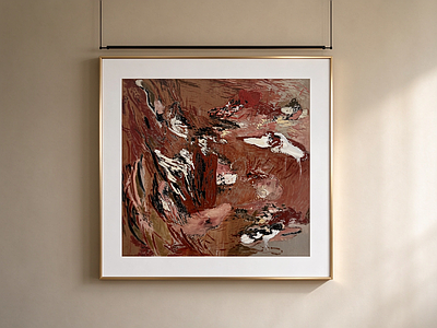 中古风抽象挂画
