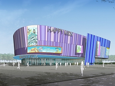 现代主义商场建筑