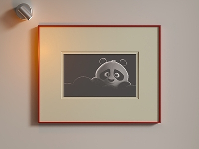 极简儿童挂画
