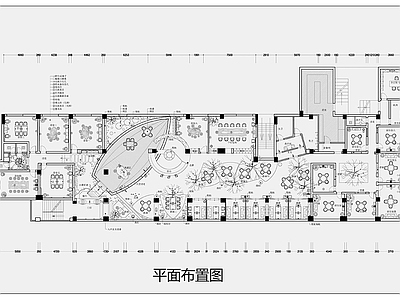 茶馆 茶室茶楼茶馆平面 茶馆平面布置图 茶楼平面图 休闲娱乐空间