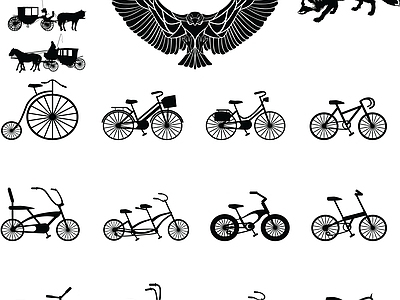其他图库 花纹 纹理 纹理线稿 剪影 贴图