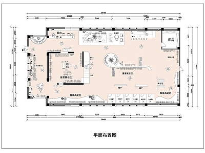 服装店 服装店平面布置图 服装服饰 男装店 女装店